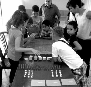 Mikhail_Karikis, <em>Larderello</em> - the board game in action, 2014, 5th Thessaloniki Biennale, Greece 