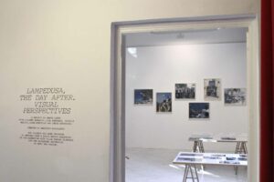 Armin_LinkeLampedusa, The Day After. Visual Perspectives, 2011, exhibition view, Villa Romana, Florence; photo: Villa Romana